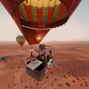 Vol en montgolfière